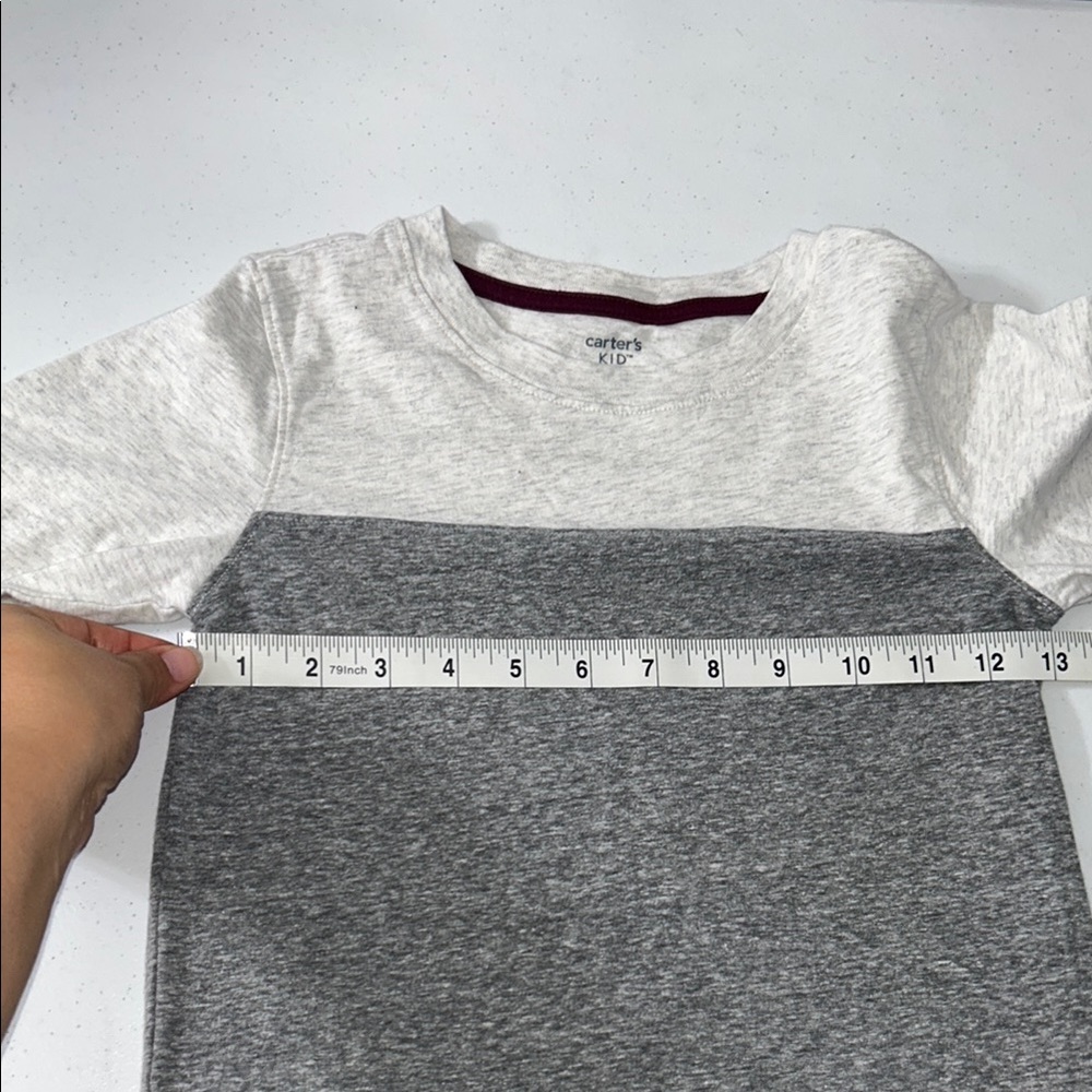 Carter’s Kids Boy’s Long Sleeve Everyday Top Size 7 - Picture 6 of 7